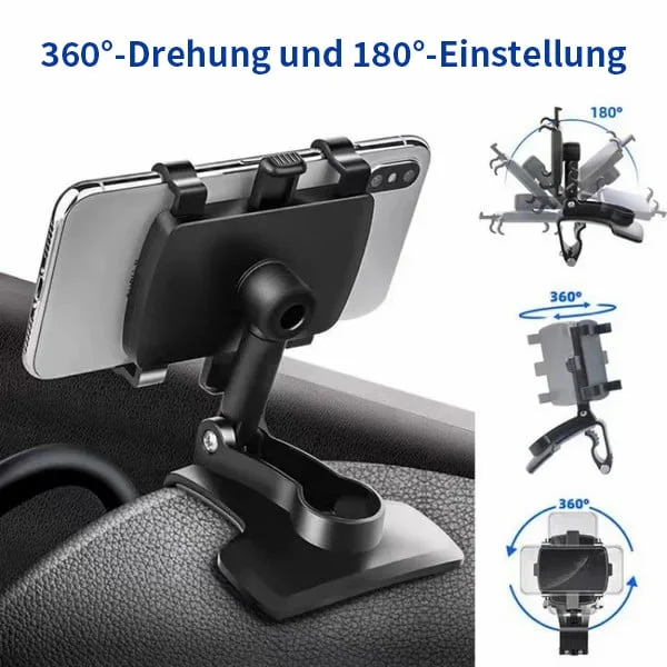 360° nastavitelný držák telefonu do auta
