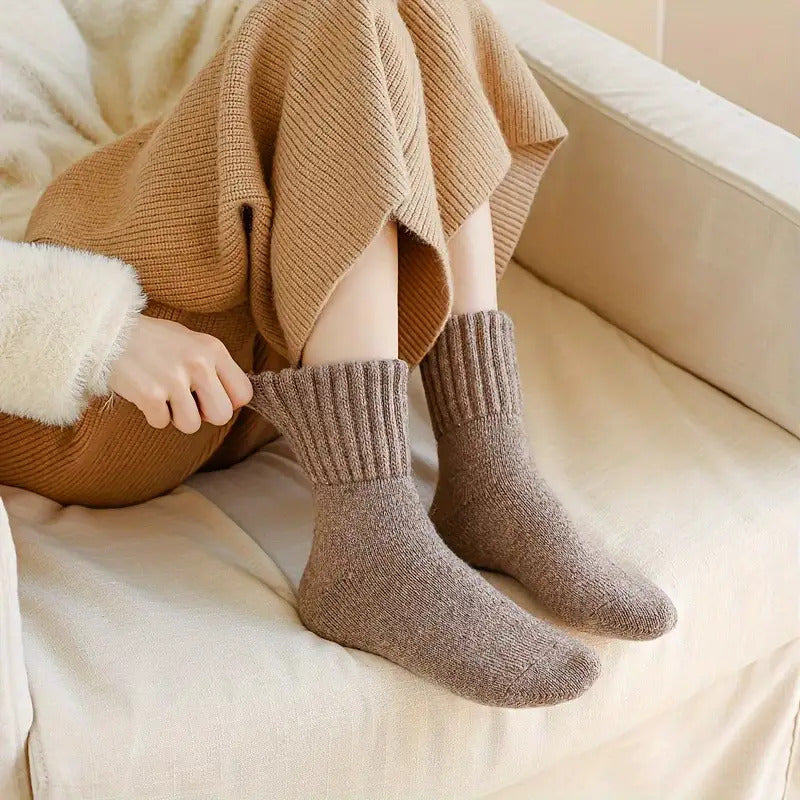 Teplé kašmírové krátké ponožky🧦