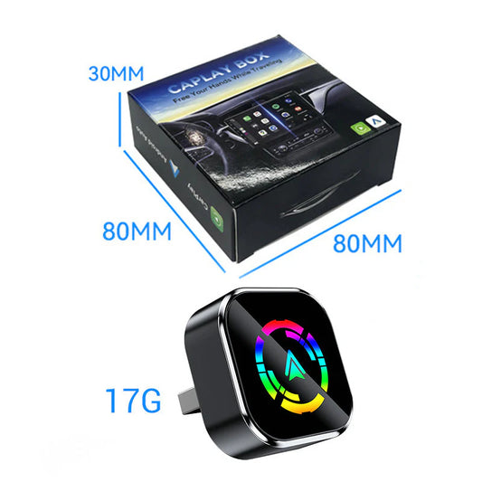 2 v 1 bezdrátový adaptér pro zařízení iPhone a Android Auto