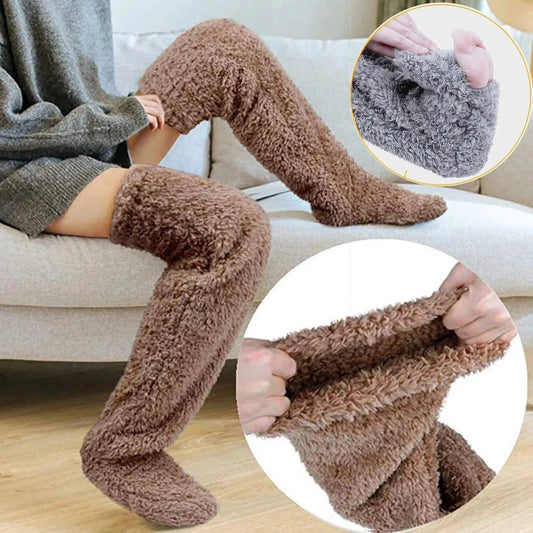 Plüssmeleg hosszú zoknik👖☁