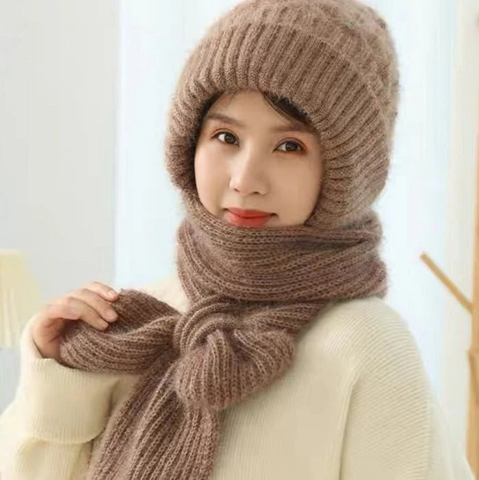 Větruodolná čepice a šála v jednom, která vás vřele a bezpečně zahalí na podzim i v zimě🧣🧢