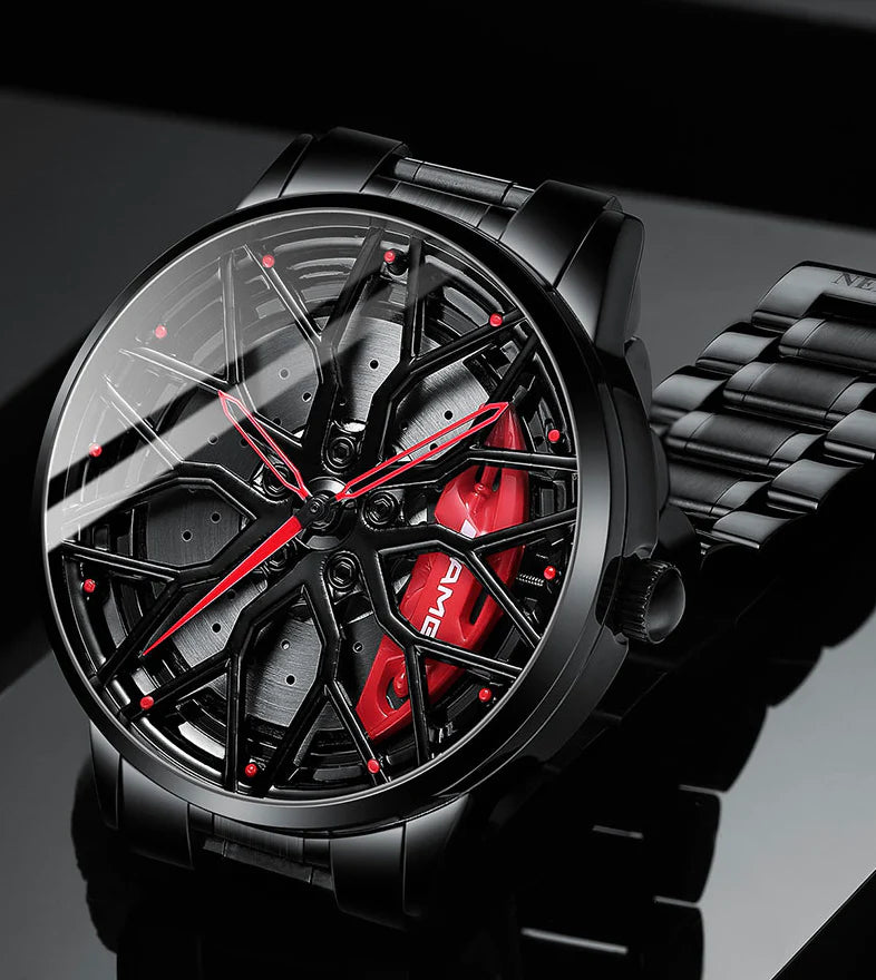 Dárkové hodinky - perfektní elegantní s volantem - tam, kde je čas vzácný⌚