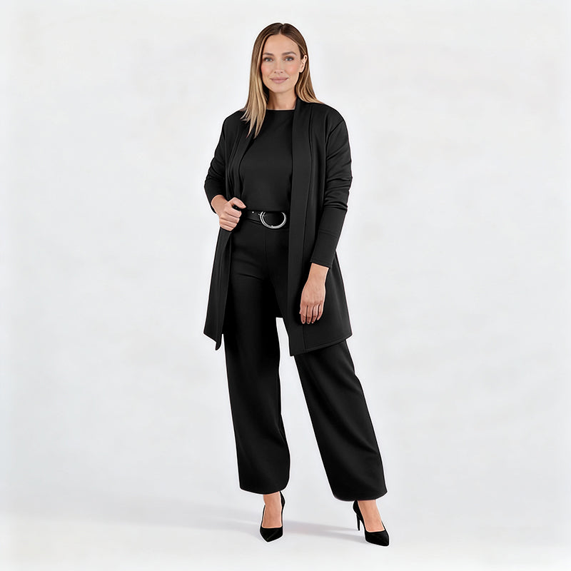 💝Long cardigan set, three-piece