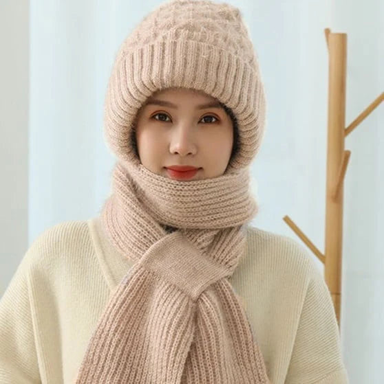 Větruodolná čepice a šála v jednom, která vás vřele a bezpečně zahalí na podzim i v zimě🧣🧢
