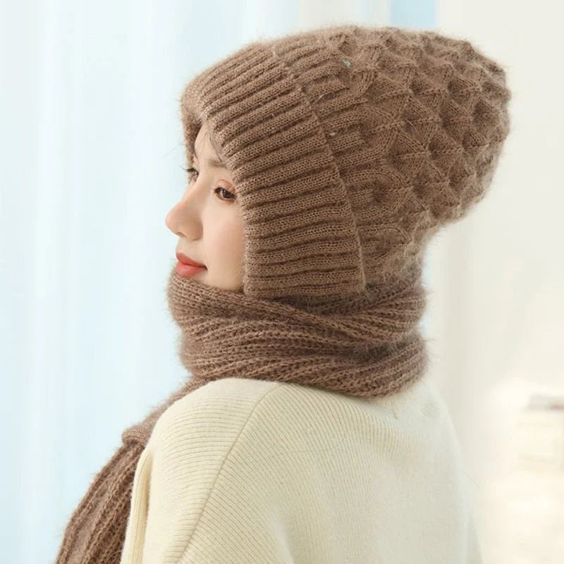 Větruodolná čepice a šála v jednom, která vás vřele a bezpečně zahalí na podzim i v zimě🧣🧢