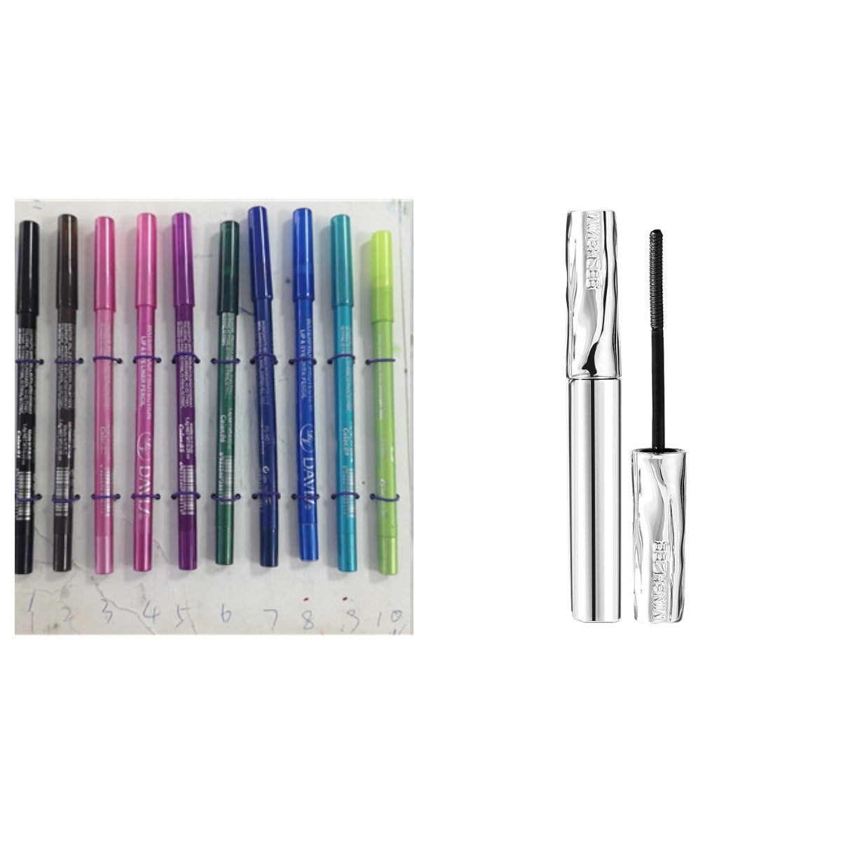 💋Perleťová oční stínová tužka🎁Sada deseti odstínů, které vydrží 24 hodin