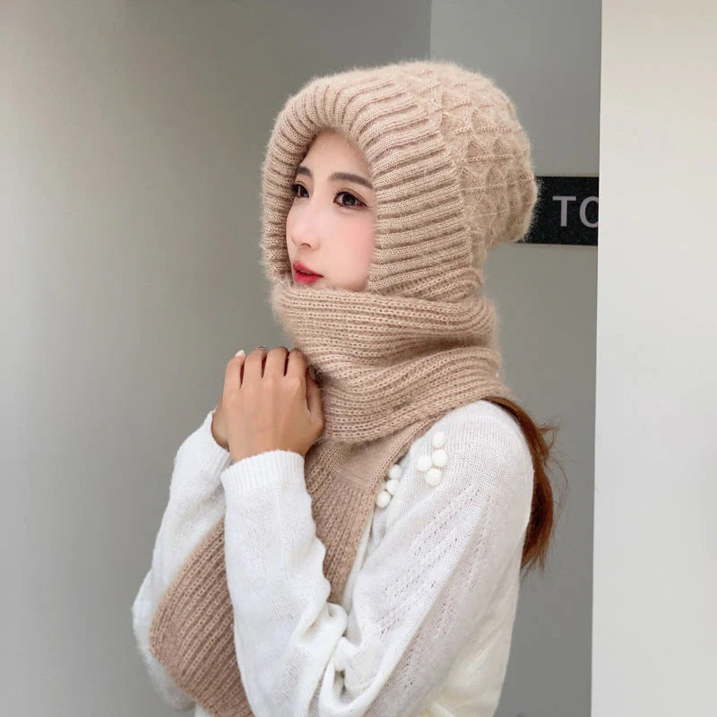 Větruodolná čepice a šála v jednom, která vás vřele a bezpečně zahalí na podzim i v zimě🧣🧢