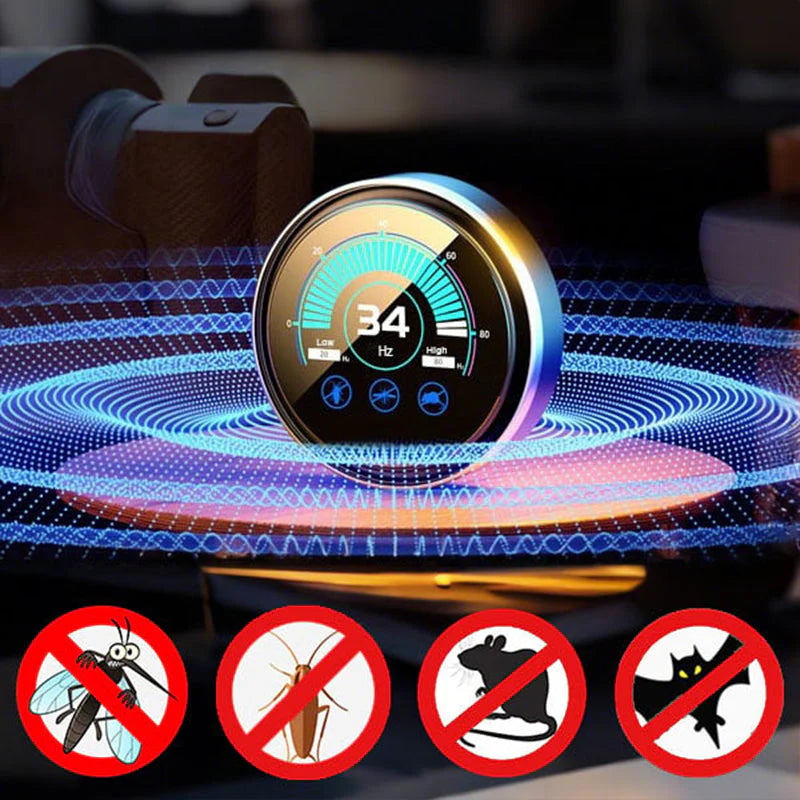 Chytrý ultrazvukový odpuzovač škůdců a hlodavců