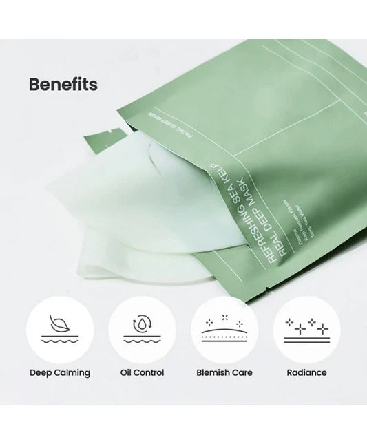 💥💥 Pleťová maska se zeleným čajem