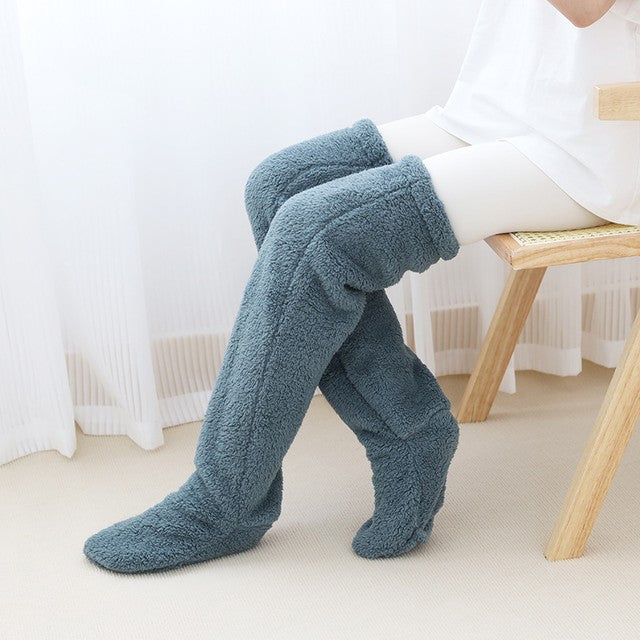 Plüssmeleg hosszú zoknik👖☁