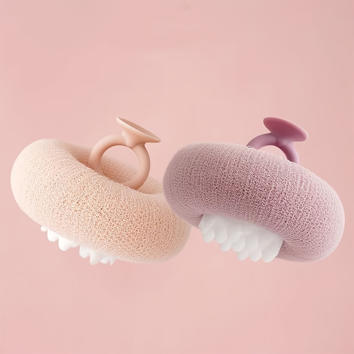 Sprchová koule s přísavkou na slunečnice, exfoliační houba