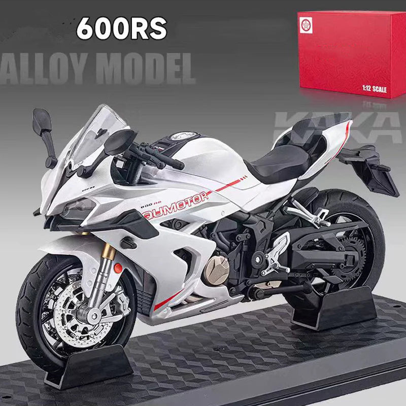 Model motocyklu v měřítku 1:12