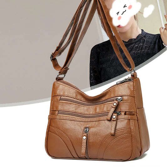 Moderiktig och mångsidig crossbody-väska för kvinnor