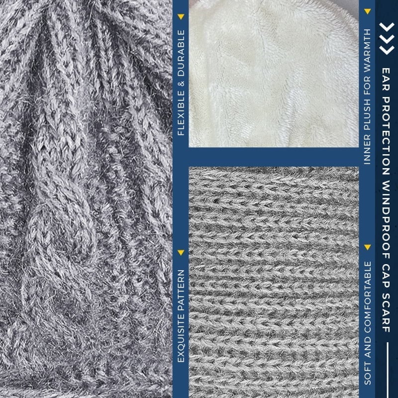 Větruodolná čepice a šála v jednom, která vás vřele a bezpečně zahalí na podzim i v zimě🧣🧢