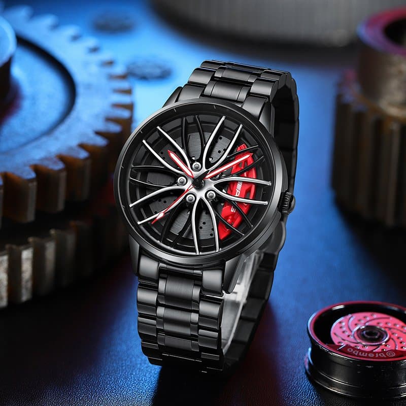 Dárkové hodinky - perfektní elegantní s volantem - tam, kde je čas vzácný⌚