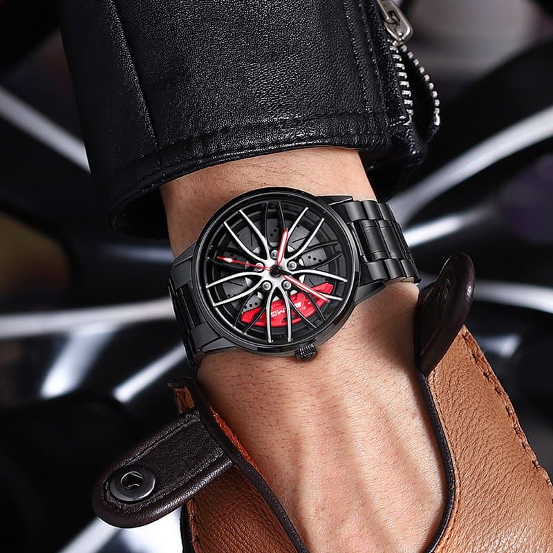 Dárkové hodinky - perfektní elegantní s volantem - tam, kde je čas vzácný⌚