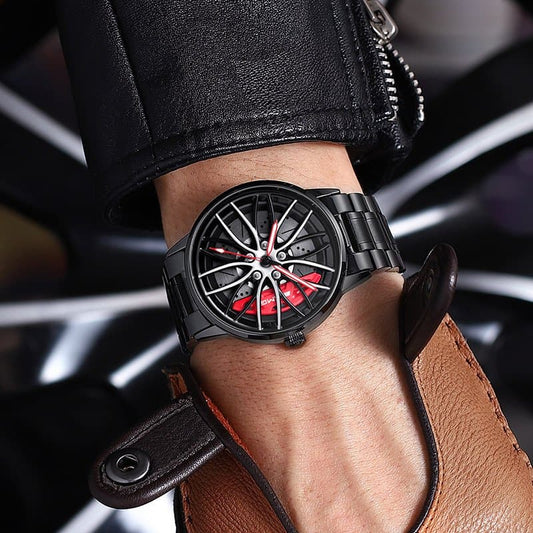 Dárkové hodinky - perfektní elegantní s volantem - tam, kde je čas vzácný⌚