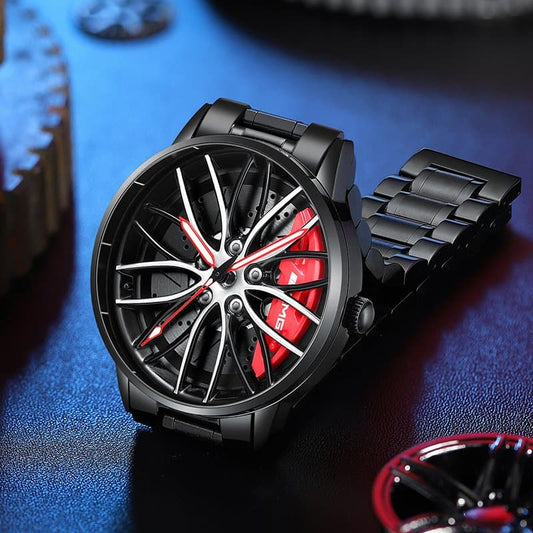 Dárkové hodinky - perfektní elegantní s volantem - tam, kde je čas vzácný⌚