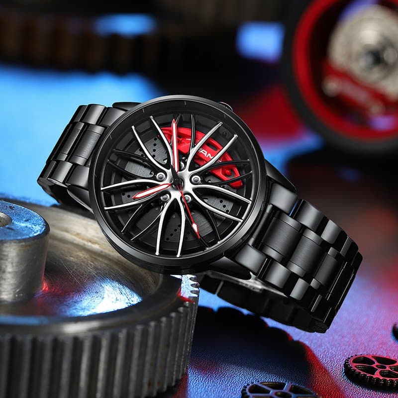 Dárkové hodinky - perfektní elegantní s volantem - tam, kde je čas vzácný⌚