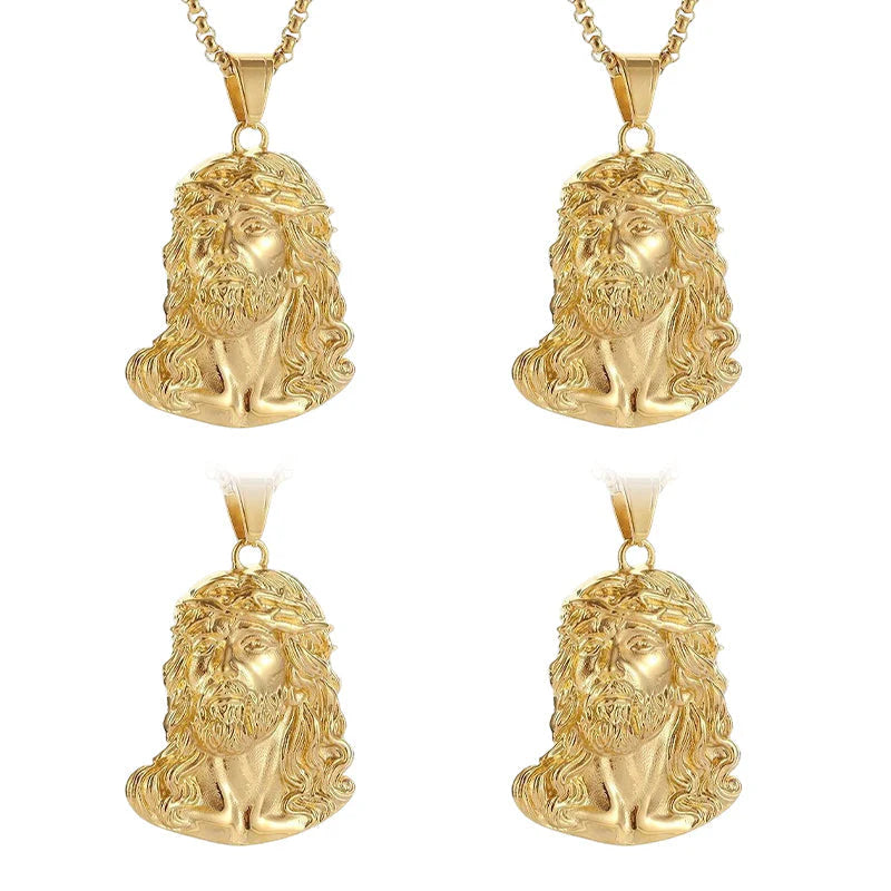 Náhrdelník s přívěskem zobrazujícím obraz Ježíše