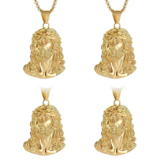 Náhrdelník s přívěskem zobrazujícím obraz Ježíše