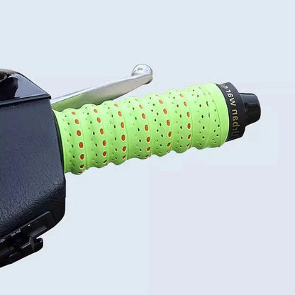 Protiskluzová měkká silikonová páska na řídítka motocyklu