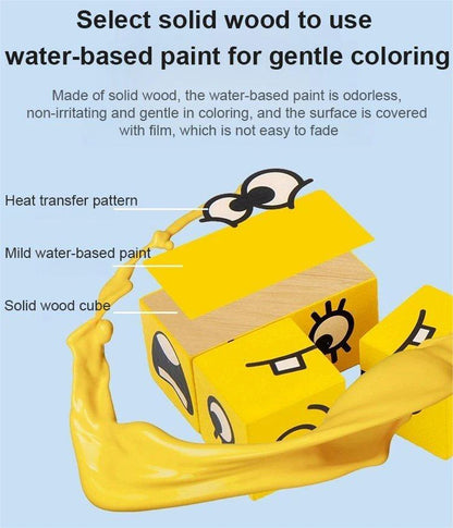 5D puzzle Vzdělávací hra Faces Changing Family🧰