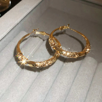 Kruhové náušnice se zirkonem✨✨