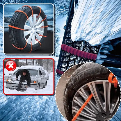 Super odolný protiskluzový řetěz pro automobily