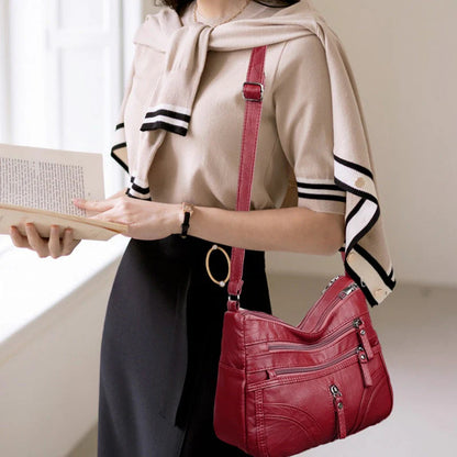 Moderiktig och mångsidig crossbody-väska för kvinnor