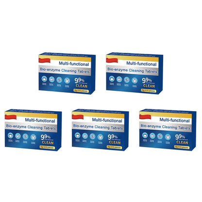 【šumivé tablety】Méně únavy z čištění, čištění již nikdy nebude obtížný úkol!