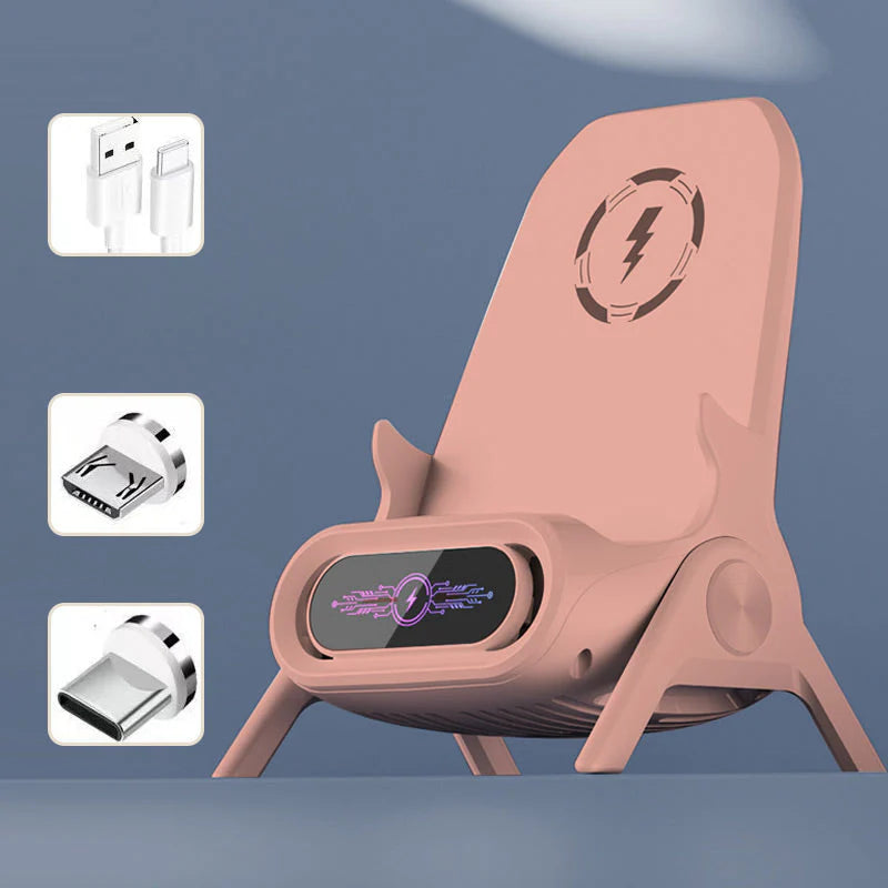 Univerzální rychlonabíjecí stojan na telefon s chlazením – nastavitelný, efektivní a kreativní