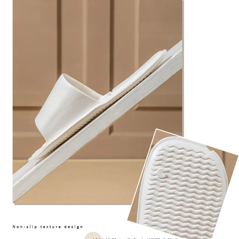 Skládací, protiskluzové jednorázové sprchové pantofle