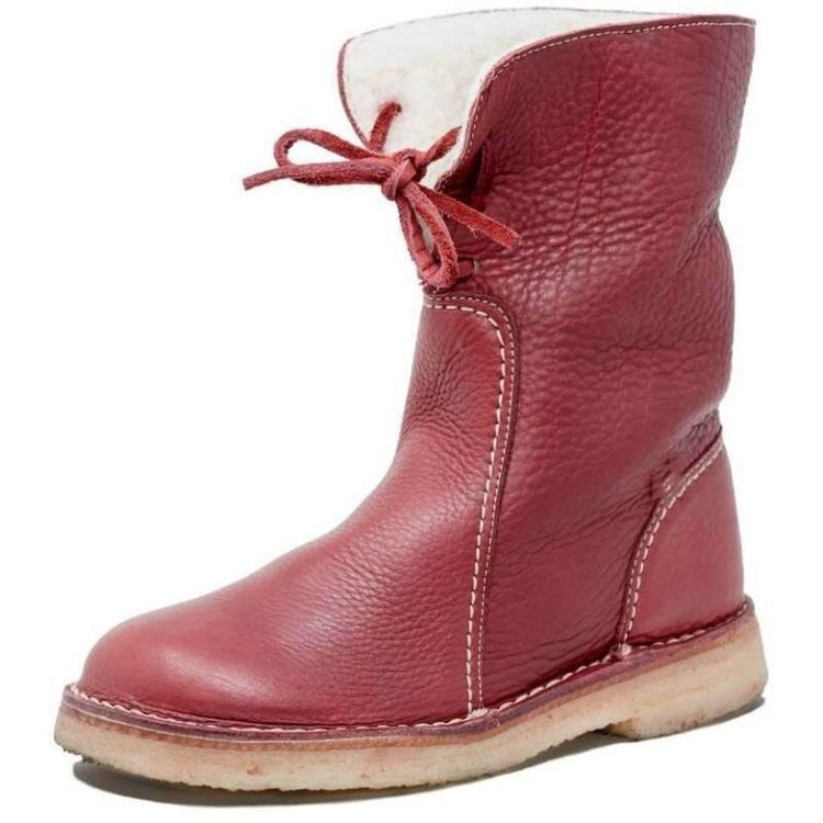 🔥50% sleva dnes - Nenechte si ujít tyto ergonomicky tvarované ortopedické boty - zimní fleecová podšívka + ručně šité👞