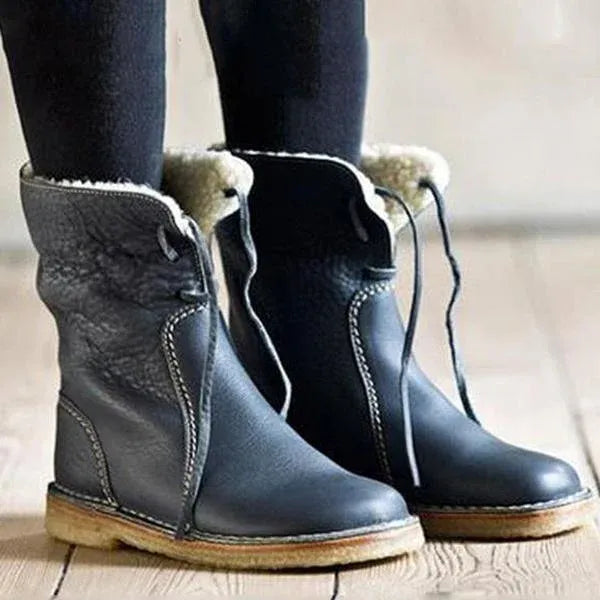 🔥50% sleva dnes - Nenechte si ujít tyto ergonomicky tvarované ortopedické boty - zimní fleecová podšívka + ručně šité👞