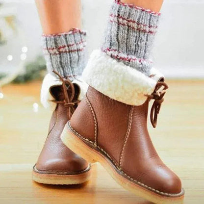 🔥50% sleva dnes - Nenechte si ujít tyto ergonomicky tvarované ortopedické boty - zimní fleecová podšívka + ručně šité👞
