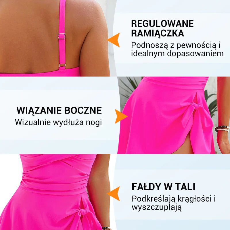 Dámské jednodílné plavky s korzetem