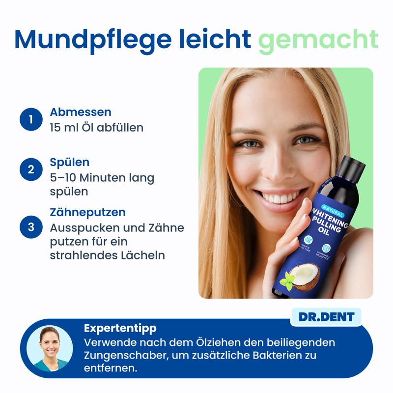 Ústní voda s kokosovým olejem🥥