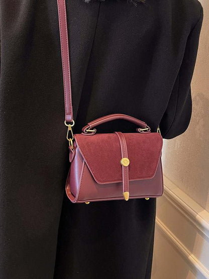 💥💥Malá kabelka do práce ze semišového sametu👜