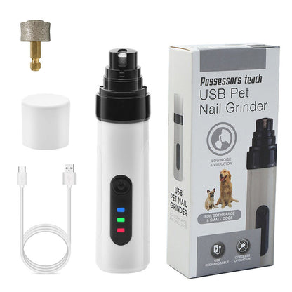 Dobíjecí USB nabíjecí elektrická bruska na nehty pro domácí mazlíčky