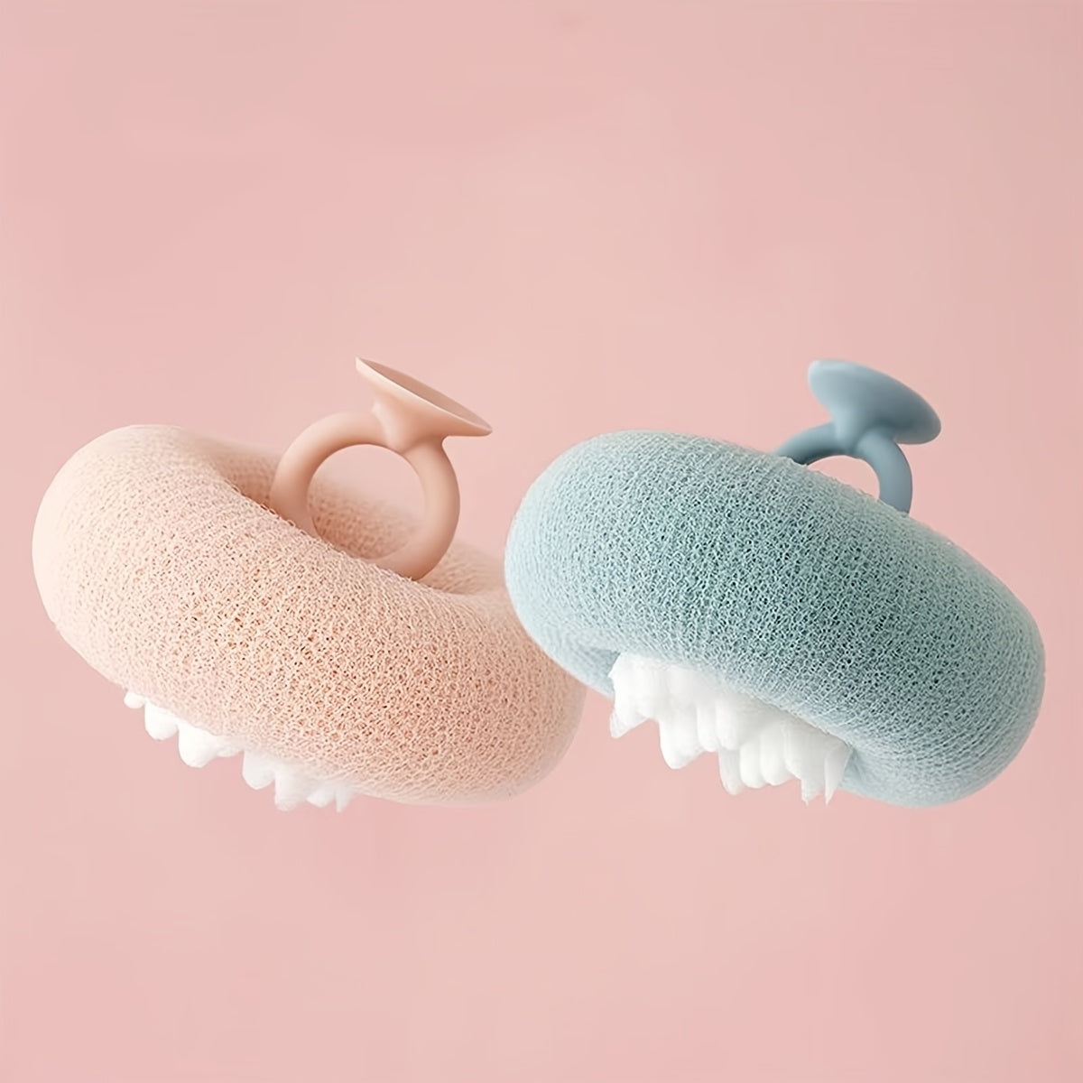 Sprchová koule s přísavkou na slunečnice, exfoliační houba