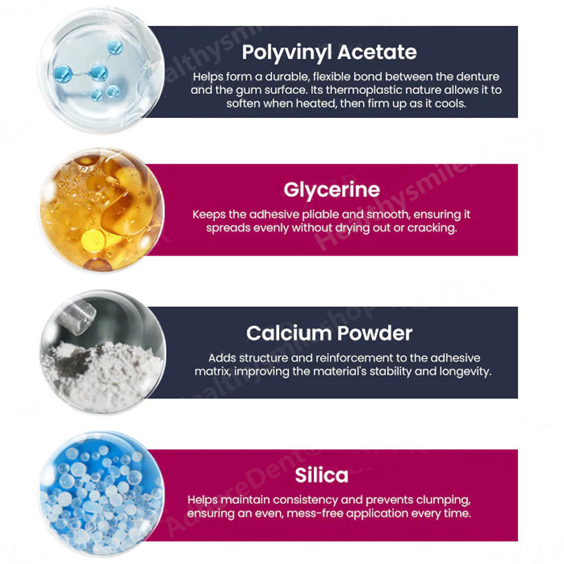 Lepidlo na zuby! Lepidlo na zubní protézu, dlouhotrvající fixace zubní protézy 😁