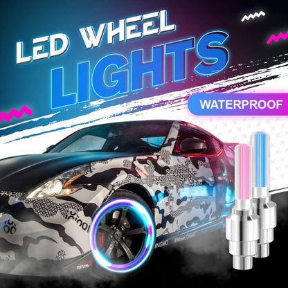 🌈💡Vodotěsná LED světla na kola【✨Kupte 3 a získejte 1 zdarma】