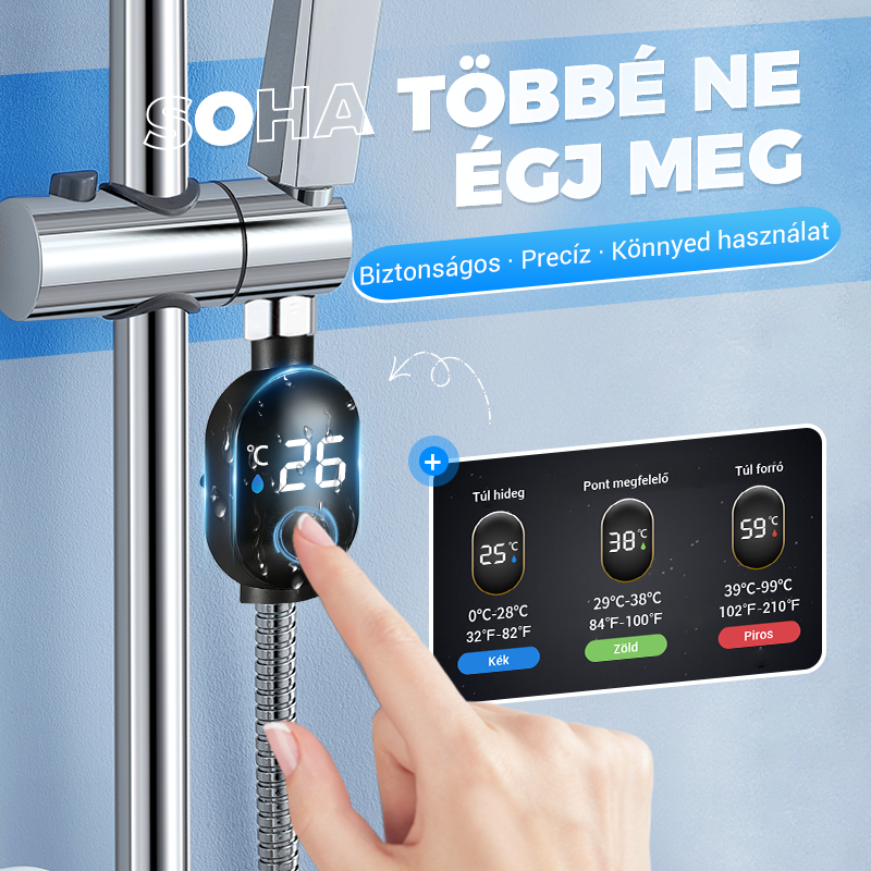 Teploměr – okamžitě zobrazuje teplotu!