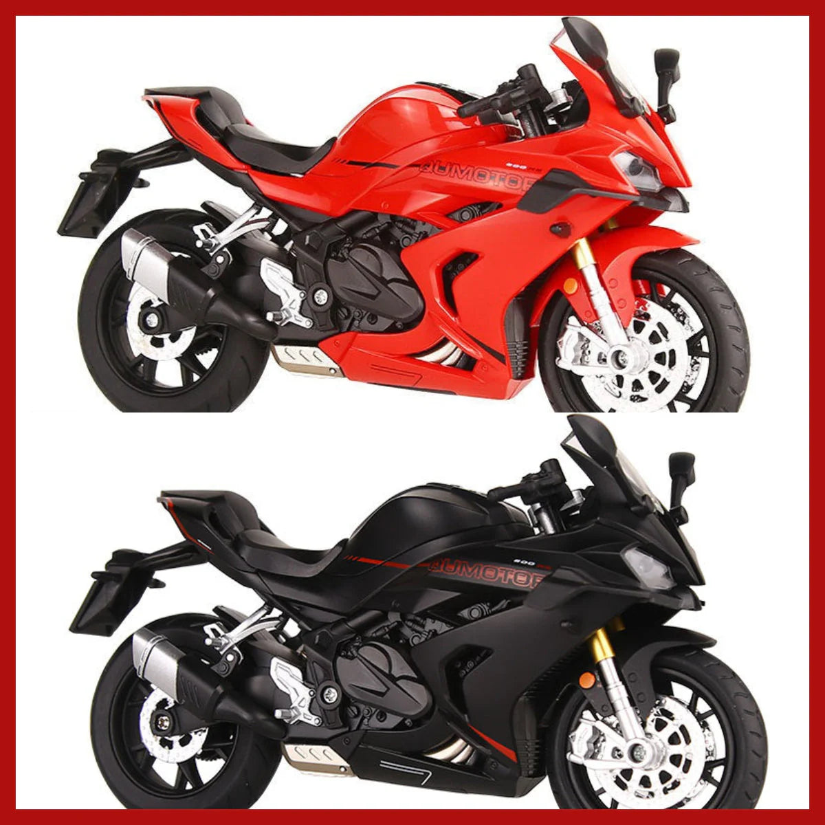 Model motocyklu v měřítku 1:12