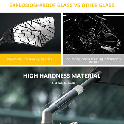 360° nastavitelné zrcátko na řídítka kola