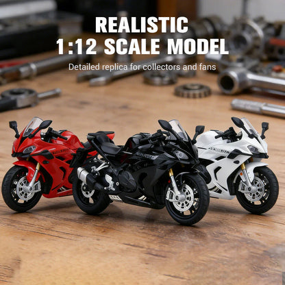 Model motocyklu v měřítku 1:12