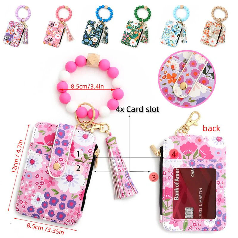 Pouzdro na dokumenty z reliéfní kůže