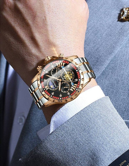 ⌚Zbrusu nové švýcarské vodotěsné automatické mechanické hodinky⌚