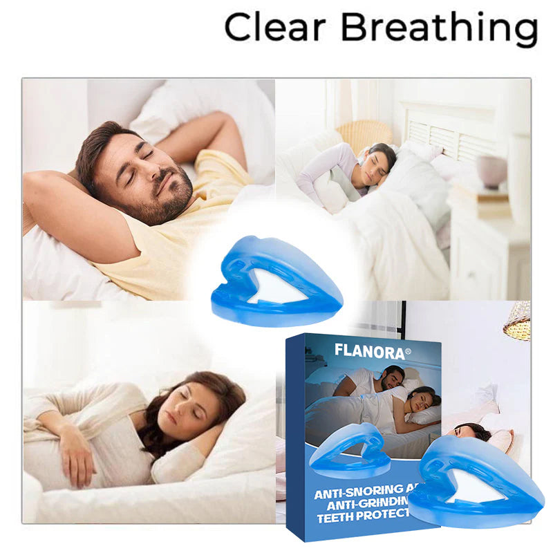 🛏️[Oficiální značkový obchod] Nastavitelný náustek proti chrápání Flanora® Univerzální velikost